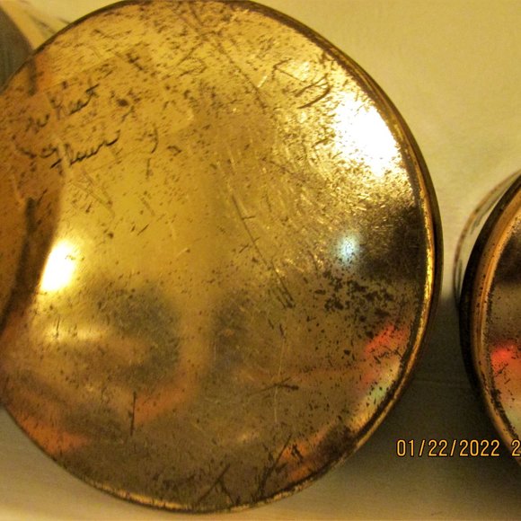 Weibro Cream and Copper Canister Set of 3 Vintage - Picture 6 of 15